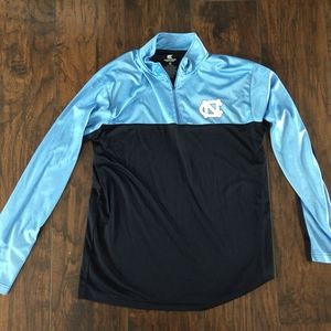 UNC athletic long sleeve pull over
